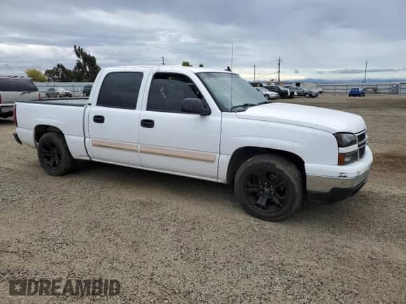 2006 Chevrolet Silverado 1500 LT3 with VIN 2GCEC13Z861275884, listed as a Copart auction lot 76146104 with Not provided miles and Salvage title. Bid and sale history available at DreamBid. Image 4.