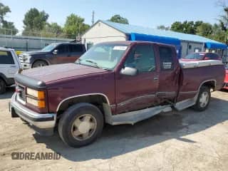 1997 GMC Sierra 1500 с VIN 2GTEK19R9V1560487, выставлен на аукционе Copart как лот 71179265 с пробегом 345 587 миль миль и Списание • Salvage title. История ставок и продаж доступна на DreamBid. Изображение 1.