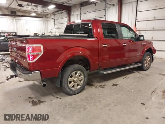 2013 Ford F-150 XL with VIN 1FTFW1ET5DKE92889, listed as a IAAI auction lot 43492395 with 188,552 mi miles and . Bid and sale history available at DreamBid. Image 4.