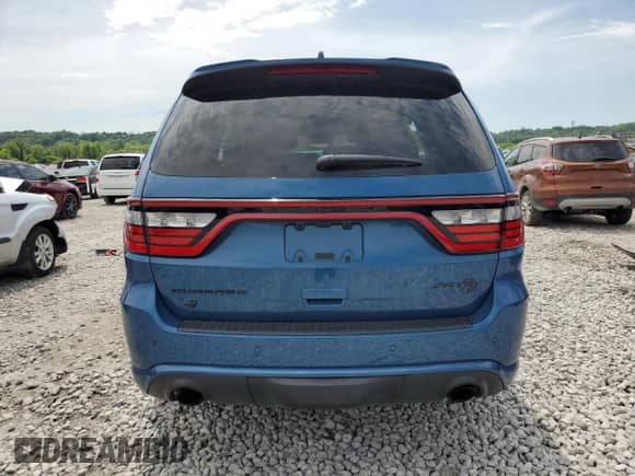 2024 Dodge Durango SRT Hellcat Premium with VIN 1C4SDJH98RC101692, listed as a Copart auction lot 61130725 with 6,927 mi miles and Salvage title. Bid and sale history available at DreamBid. Image 6.