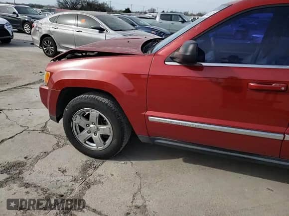 2006 Jeep Grand Cherokee Limited with VIN 1J4HS58N96C103641, listed as a Copart auction lot 49446385 with 169,335 mi miles and Salvage title. Bid and sale history available at DreamBid. Image 12.