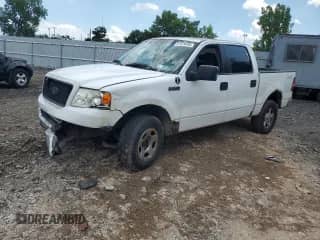 2005 Ford F-150 XLT z VIN 1FTRW14W35KC97996, wystawiony jako Copart lot #61579495 z przebiegiem 204 851 mil mil oraz Szkoda całkowita • Salvage title. Historia ofert i sprzedaży dostępna na DreamBid. Obrazek 1.