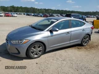2017 Hyundai Elantra SE with VIN 5NPD84LF8HH013028, listed as a Copart auction lot 69401035 with 115,159 mi miles and Salvage title. Bid and sale history available at DreamBid. Image 1.