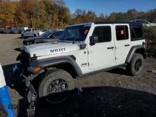 2023 Jeep Wrangler with VIN 1C4JJXN66PW628482, listed as a Copart auction lot 90037175 with 47,416 mi miles and Non repairable. Bid and sale history available at DreamBid. Image 1.
