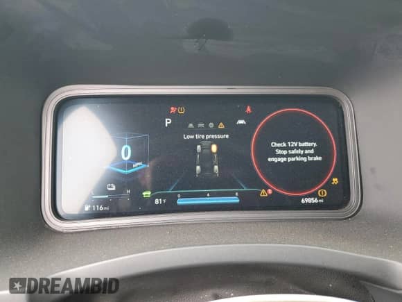 2023 Hyundai Kona SE с VIN KM8K23AG4PU183823, выставлен на аукционе Copart как лот 70840405 с пробегом 69 856 миль миль и Списание • Salvage title. История ставок и продаж доступна на DreamBid. Изображение 9.