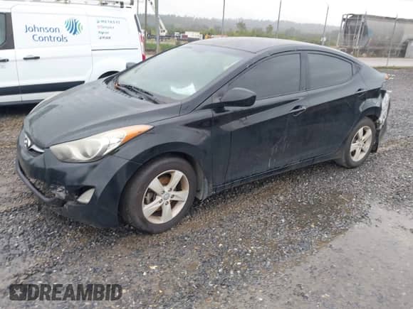 2013 Hyundai Elantra GLS with VIN KMHDH4AE7DU866509, listed as a IAAI auction lot 43319550 with 169,036 mi miles and . Bid and sale history available at DreamBid. Image 17.