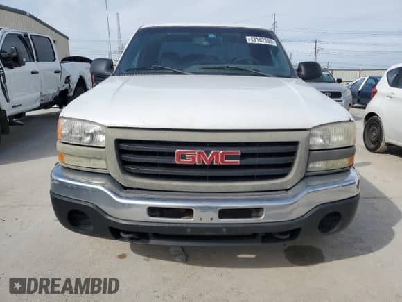 2006 GMC Sierra 1500 Work Truck with VIN 1GTEC19X06Z282227, listed as a Copart auction lot 48162395 with 185,173 mi miles and Clean title. Bid and sale history available at DreamBid. Image 5.