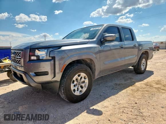 2024 Nissan Frontier SV with VIN 1N6ED1EJ0RN660103, listed as a Copart auction lot 70732745 with 42,619 mi miles and Salvage title. Bid and sale history available at DreamBid. Image 1.