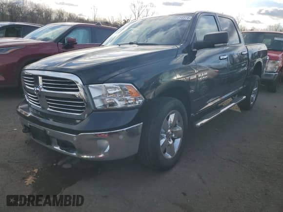 2016 Ram 1500 SLT with VIN 1C6RR7LT5GS272688, listed as a Copart auction lot 86714574 with 101,789 mi miles and Salvage title. Bid and sale history available at DreamBid. Image 1.