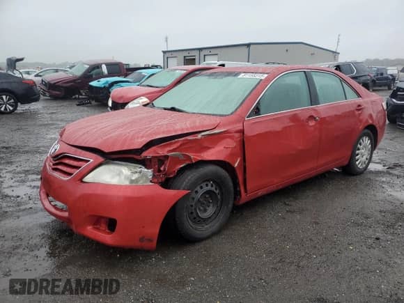 2010 Toyota Camry XLE with VIN 4T1BF3EK3AU515860, listed as a Copart auction lot 81155315 with 184,220 mi miles and Clean title. Bid and sale history available at DreamBid. Image 1.