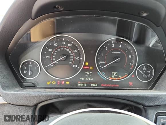 2014 BMW 3 Series 335i xDrive с VIN WBA3B9C58EP458562, выставлен на аукционе Copart как лот 82257315 с пробегом 166 416 миль миль и Списание • Salvage title. История ставок и продаж доступна на DreamBid. Изображение 9.