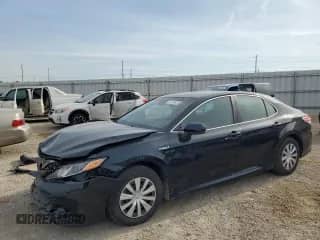 2019 Toyota Camry Hybrid LE с VIN 4T1B31HK9KU007189, выставлен на аукционе Copart как лот 81815625 с пробегом 27 986 миль миль и Списание • Salvage title. История ставок и продаж доступна на DreamBid. Изображение 1.