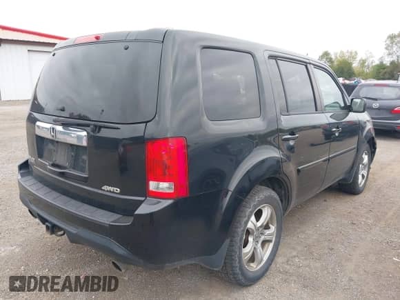 2013 Honda Pilot EX-L with VIN 5FNYF4H58DB081104, listed as a IAAI auction lot 43435936 with 193,083 mi miles and . Bid and sale history available at DreamBid. Image 4.