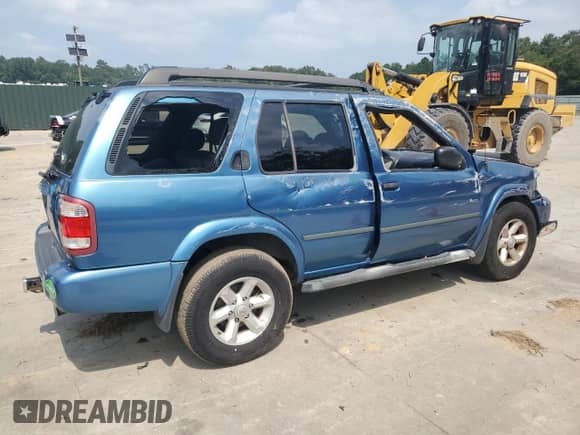 2003 Nissan Pathfinder LE z VIN JN8DR09X63W703129, wystawiony jako Copart lot #69453055 z przebiegiem Nie podano mil oraz Szkoda całkowita • Salvage title. Historia ofert i sprzedaży dostępna na DreamBid. Obrazek 3.