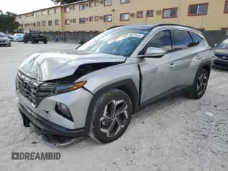 2024 Hyundai Tucson Limited с VIN 5NMJE3DE0RH334474, выставлен на аукционе Copart как лот 56518205 с пробегом 6 686 миль миль и Списание • Salvage title. История ставок и продаж доступна на DreamBid. Изображение 1.