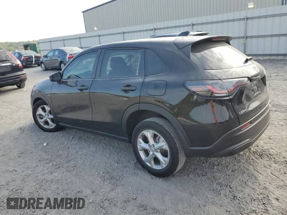 2025 Honda HR-V LX with VIN 3CZRZ1H39SM740383, listed as a Copart auction lot 81093225 with 13,012 mi miles and Salvage title. Bid and sale history available at DreamBid. Image 2.