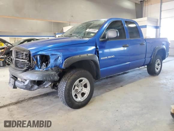 2007 Dodge 1500 ST z VIN 1D7HU18P67J609103, wystawiony jako Copart lot #46133365 z przebiegiem 151 211 mil mil oraz Szkoda całkowita • Salvage title. Historia ofert i sprzedaży dostępna na DreamBid. Obrazek 1.