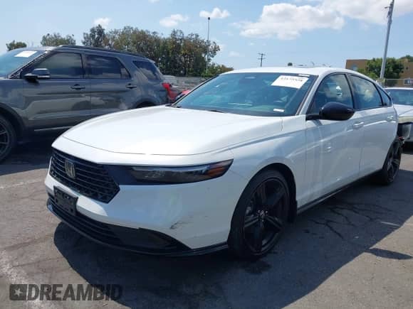 2023 Honda Accord Sport-L with VIN 1HGCY2F73PA018939, listed as a IAAI auction lot 43175528 with 20,719 mi miles and . Bid and sale history available at DreamBid. Image 2.