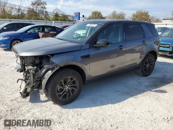 2016 Land Rover Discovery Sport SE with VIN SALCP2BGXGH621393, listed as a Copart auction lot 77665314 with 7,021 mi miles and Salvage title. Bid and sale history available at DreamBid. Image 1.