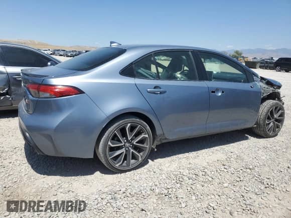 2022 Toyota Corolla XSE с VIN JTDT4MCE6NJ094614, выставлен на аукционе Copart как лот 64263685 с пробегом Не указан миль и Списание • Salvage title. История ставок и продаж доступна на DreamBid. Изображение 3.