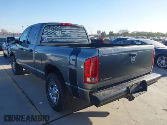 2005 Dodge 2500 SLT with VIN 3D7KR28C15G826003, listed as a IAAI auction lot 41231899 with 249,012 mi miles and . Bid and sale history available at DreamBid. Image 3.