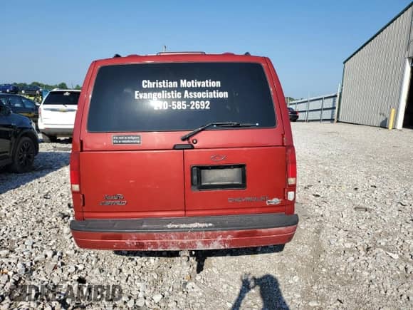2000 Chevrolet Astro Cargo YF7 с VIN 1GBDM19W1YB138928, выставлен на аукционе Copart как лот 61247025 с пробегом 369 927 миль миль и Списание • Salvage title. История ставок и продаж доступна на DreamBid. Изображение 6.