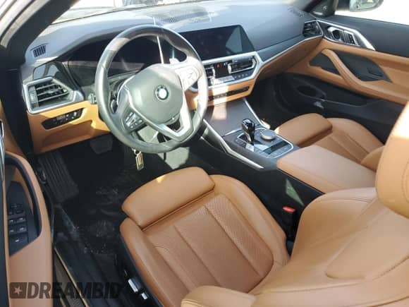 2023 BMW 4 Series 430i z VIN WBA23AT03PCL45532, wystawiony jako Copart lot #47592365 z przebiegiem 16 346 mil mil oraz Szkoda całkowita • Salvage title. Historia ofert i sprzedaży dostępna na DreamBid. Obrazek 8.