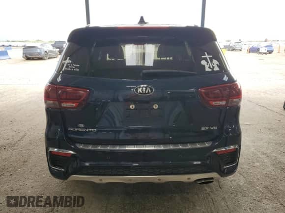 2019 Kia Sorento SX with VIN 5XYPKDA56KG465647, listed as a Copart auction lot 81267465 with 57,537 mi miles and Salvage title. Bid and sale history available at DreamBid. Image 6.