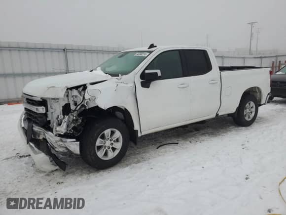 2023 Chevrolet Silverado 1500 LT with VIN 1GCRDDEK1PZ237177, listed as a Copart auction lot 84896224 with 20,807 mi miles and Salvage title. Bid and sale history available at DreamBid. Image 1.