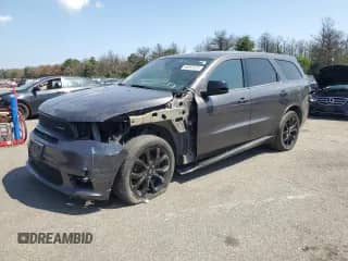 2019 Dodge Durango GT Plus with VIN 1C4RDJDG1KC853288, listed as a Copart auction lot 68083675 with 46,476 mi miles and Salvage title. Bid and sale history available at DreamBid. Image 1.