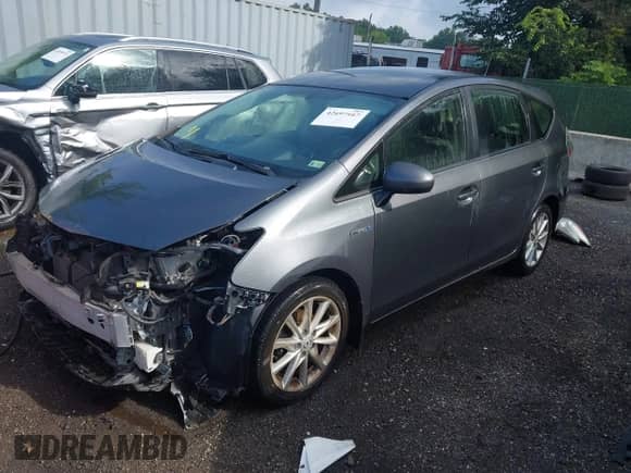 2014 Toyota Prius Two z VIN JTDZN3EU7E3360541, wystawiony jako IAAI lot #42697167 z przebiegiem 181 685 mil mil oraz . Historia ofert i sprzedaży dostępna na DreamBid. Obrazek 2.