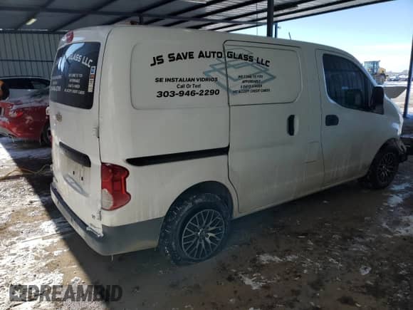 2016 Chevrolet City Express Cargo LT с VIN 3N63M0ZNXGK694387, выставлен на аукционе Copart как лот 41853565 с пробегом 112 715 миль миль и Списание • Salvage title. История ставок и продаж доступна на DreamBid. Изображение 3.