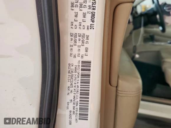 2012 Jeep Grand Cherokee Limited z VIN 1C4RJFBG0CC314672, wystawiony jako Copart lot #80743195 z przebiegiem 123 504 mil mil oraz Szkoda całkowita • Salvage title. Historia ofert i sprzedaży dostępna na DreamBid. Obrazek 13.