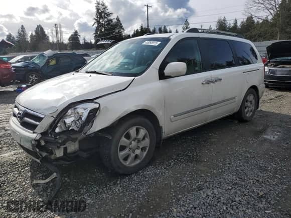 2007 Hyundai Entourage GLS с VIN KNDMC233576034307, выставлен на аукционе Copart как лот 45955815 с пробегом 95 854 миль миль и Списание • Salvage title. История ставок и продаж доступна на DreamBid. Изображение 1.