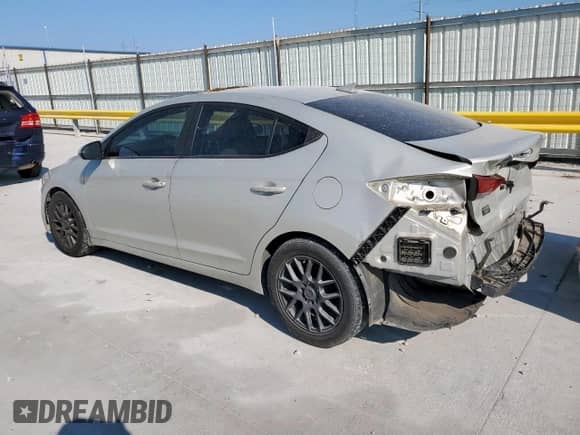 2017 Hyundai Elantra SE with VIN KMHD74LF0HU370949, listed as a Copart auction lot 80541765 with 130,592 mi miles and Salvage title. Bid and sale history available at DreamBid. Image 2.