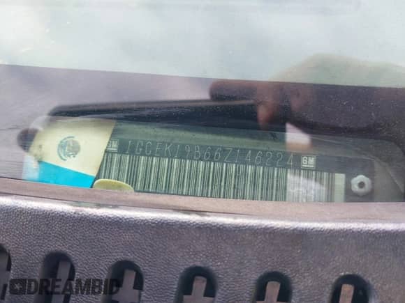 2006 Chevrolet Silverado 1500 LT1 с VIN 1GCEK19B66Z146224, выставлен на аукционе IAAI как лот 43515950 с пробегом 221 866 миль миль и . История ставок и продаж доступна на DreamBid. Изображение 9.