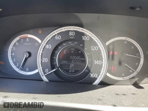 2014 Honda Accord EX-L with VIN 1HGCR3F80EA039501, listed as a Copart auction lot 80221405 with 150,686 mi miles and Clean title. Bid and sale history available at DreamBid. Image 9.