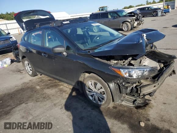 2019 Subaru Impreza with VIN 4S3GTAA68K3713115, listed as a Copart auction lot 83997305 with Not provided miles and Salvage title. Bid and sale history available at DreamBid. Image 4.