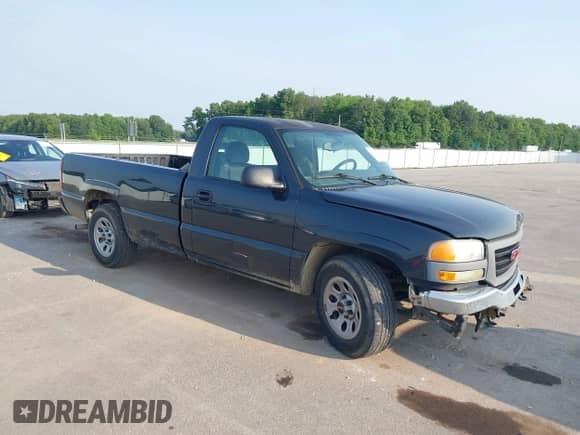 2005 GMC Sierra 1500 Work Truck z VIN 1GTEC14X05Z190508, wystawiony jako IAAI lot #42404098 z przebiegiem 169 043 mil mil oraz . Historia ofert i sprzedaży dostępna na DreamBid. Obrazek 1.