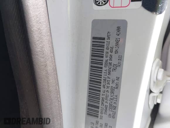 2020 Ram 1500 Limited z VIN 1C6SRFHT8LN190922, wystawiony jako IAAI lot #41961670 z przebiegiem 120 100 mil mil oraz . Historia ofert i sprzedaży dostępna na DreamBid. Obrazek 9.