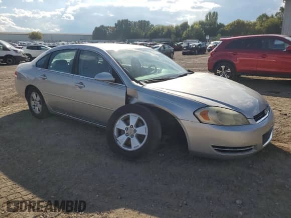2006 Chevrolet Impala LT 3.5L with VIN 2G1WT58K069245683, listed as a Copart auction lot 82071335 with 106,592 mi miles and Clean title. Bid and sale history available at DreamBid. Image 4.
