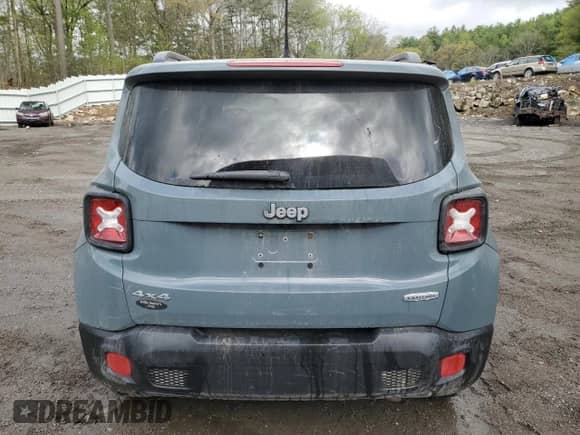 2017 Jeep Renegade Altitude with VIN ZACCJBBH1HPG10603, listed as a Copart auction lot 55052335 with 79,569 mi miles and Clean title. Bid and sale history available at DreamBid. Image 6.