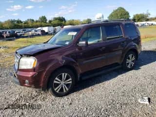 2010 Honda Pilot LX with VIN 5FNYF4H27AB002331, listed as a Copart auction lot 72003675 with 45,043 mi miles and Salvage title. Bid and sale history available at DreamBid. Image 1.