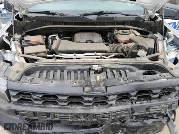 2022 Chevrolet Silverado 1500 Work Truck with VIN 3GCNWAEK9NG185348, listed as a Copart auction lot 51821065 with 45,575 mi miles and Salvage title. Bid and sale history available at DreamBid. Image 12.