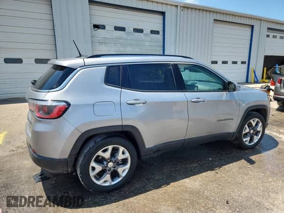 2020 Jeep Compass Limited with VIN 3C4NJCCB2LT187511, listed as a Copart auction lot 63769235 with 100,436 mi miles and Salvage title. Bid and sale history available at DreamBid. Image 3.
