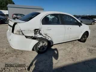 2007 Chevrolet Aveo LS z VIN KL1TD56657B065698, wystawiony jako Copart lot #74776854 z przebiegiem 163 649 mil mil oraz Szkoda całkowita • Salvage title. Historia ofert i sprzedaży dostępna na DreamBid. Obrazek 3.