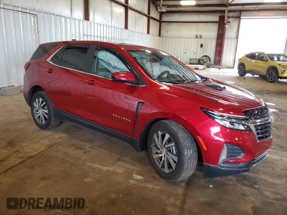 2022 Chevrolet Equinox LT with VIN 2GNAXUEV9N6108912, listed as a Copart auction lot 81807045 with Not provided miles and Non repairable. Bid and sale history available at DreamBid. Image 4.