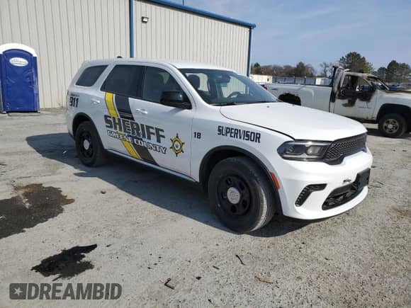 2024 Dodge Durango Special Service с VIN 1C4RDJFG5RC249637, выставлен на аукционе Copart как лот 49053505 с пробегом 835 миль миль и Списание • Salvage title. История ставок и продаж доступна на DreamBid. Изображение 4.