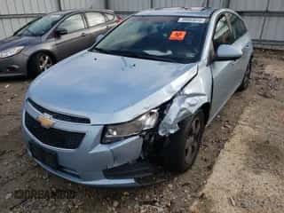 2012 Chevrolet Cruze 1LT with VIN 1G1PF5SCXC7264204, listed as a Copart auction lot 74456444 with 88,994 mi miles and Salvage title. Bid and sale history available at DreamBid. Image 2.
