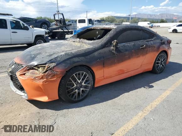 2015 Lexus RC 350 F Sport с VIN JTHHE5BC1F5003606, выставлен на аукционе Copart как лот 81442425 с пробегом 73 114 миль миль и На запчасти • Non repairable. История ставок и продаж доступна на DreamBid. Изображение 1.